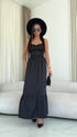 "BLACK ELEGANCE" garā kleita 9267